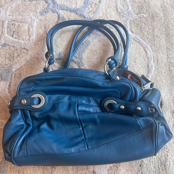 B. Markowski teal shoulder bag - Picture 1 of 3